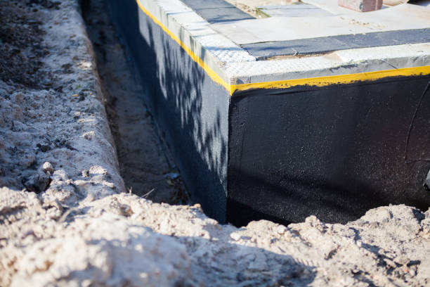 Professional Wet Basement Repair technician working in Fairwater, WI